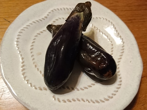 ミョウバンなしの小茄子の漬物